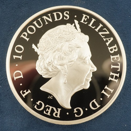2017 Great Britain 5oz Silver Queen's Beast Lion Proof Coin - Free Shipping USA