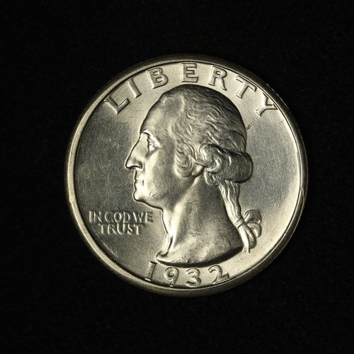1932-D 25c Key Date Washington Silver Quarter - Free Shipping USA