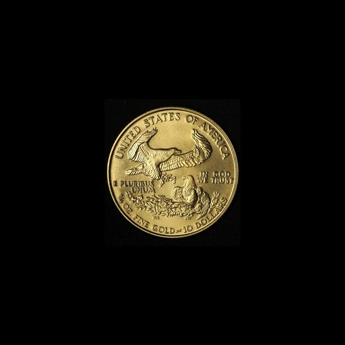 1992 $10 American Gold Eagle 1/4 oz- Free Shipping USA