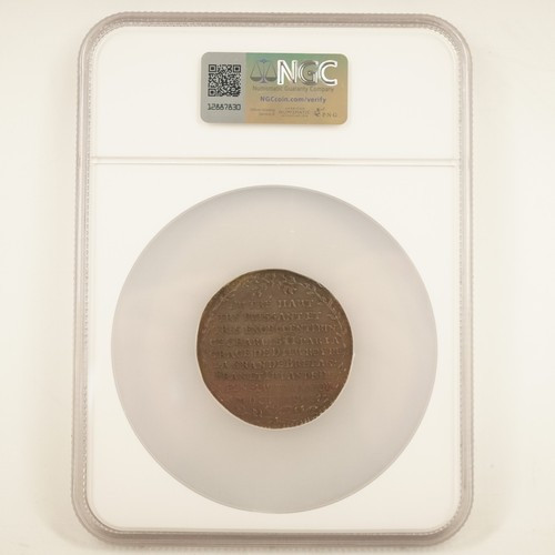 1678 Germany Taler Saxony DAV-7633 NGC AU Details Mount Removed - Free Ship USA