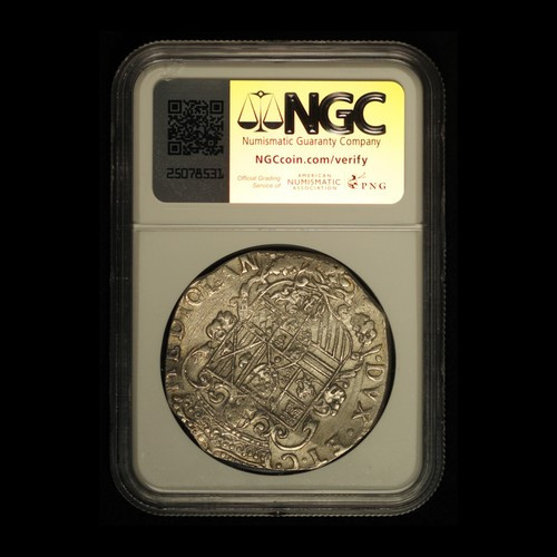 1676 Italy 1 Filippo Milan DAV-4005 NGC AU55- Free Shipping USA