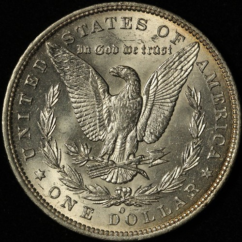 1887/6-O - $1 Morgan Silver Dollar - Overdate - Free Shipping USA