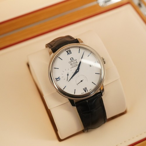Omega De Ville Prestige 18k White Gold, Ref. #424534021004001 - Free Shipping US