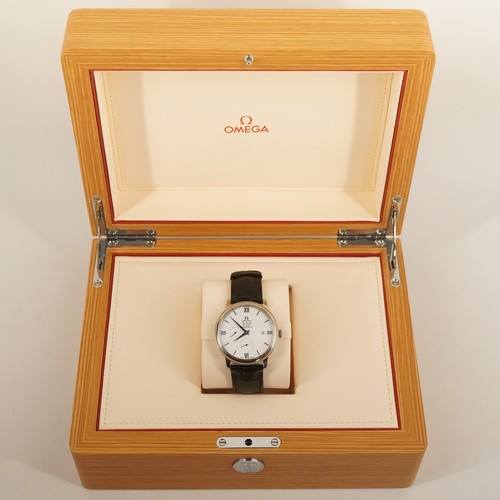 Omega De Ville Prestige 39.5mm 18k White Gold Case Chronometer, #42453402104001
