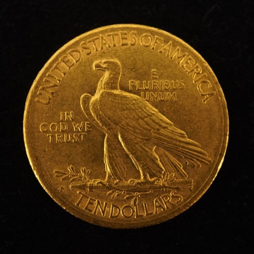 1911-S $10 Gold Indian - Free Shipping USA