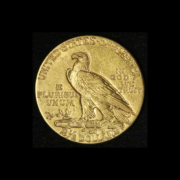 1912 $2.50 Gold Indian Quarter Dollar - Free Shipping USA