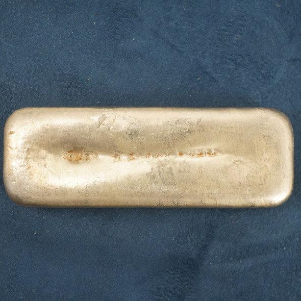 Golden Analytical 10oz Poured .999 Fine Silver Finger Bar #E4019 - Free Ship USA