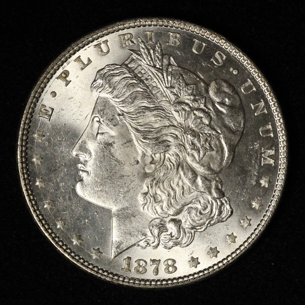 1878 $1 7/8TF Morgan Silver Dollar - Free Shipping USA