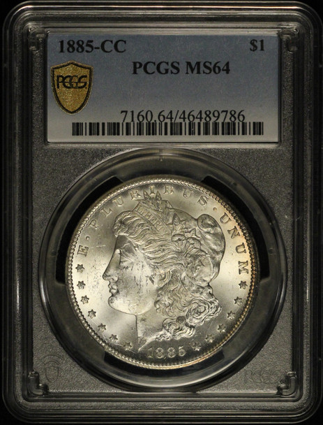 1885-CC $1 Morgan Silver Dollar - Carson City Mint - Free Shipping USA