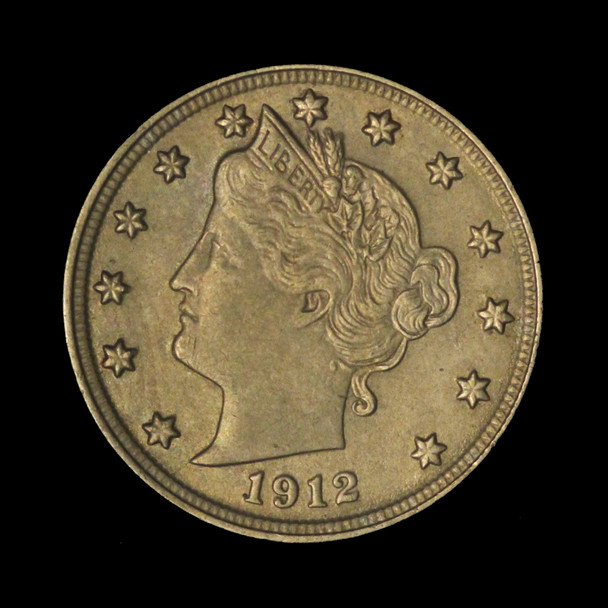 1912 5c Liberty V-Nickel - Free Shipping USA