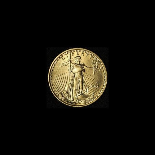 1992 $10 American Gold Eagle 1/4 oz- Free Shipping USA