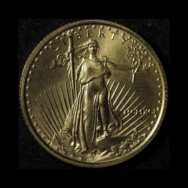 1991 1/4 oz American Gold Eagle - Free Shipping USA
