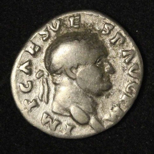 69-79 AD Vespasian Silver Denarius Cos III AVGR Tri Pot - Free Shipping USA