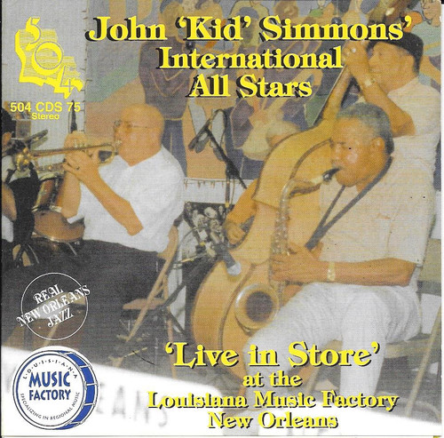 504 Records - Kid Simmons International All Stars - Live At Louisiana Music Factory