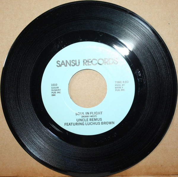 Uncle Remus - Number One / Soul In Flight (featuring Luchus Brown)