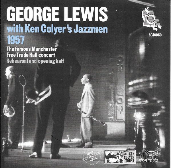 504 Records - George Lewis 1957 - Famous Manchester Free Trade Hall Concert