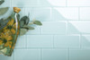 Glass Subway Tile in Baby Blue - 3" x 6" (5 Sq. Ft.)