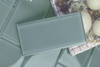 Glass Subway Tile in Slate- 3" x 6" (5 Sq. Ft.)