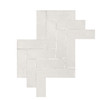 Giorbello Sassuolo Italian Tile, 4 x 12, White