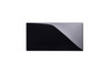 Glass Subway Tile in Black - 6" x 12" (5 Sq. Ft.)