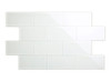 Glass Subway Tile in Agreeable Gray - 3" x 6" (5 Sq. Ft.)