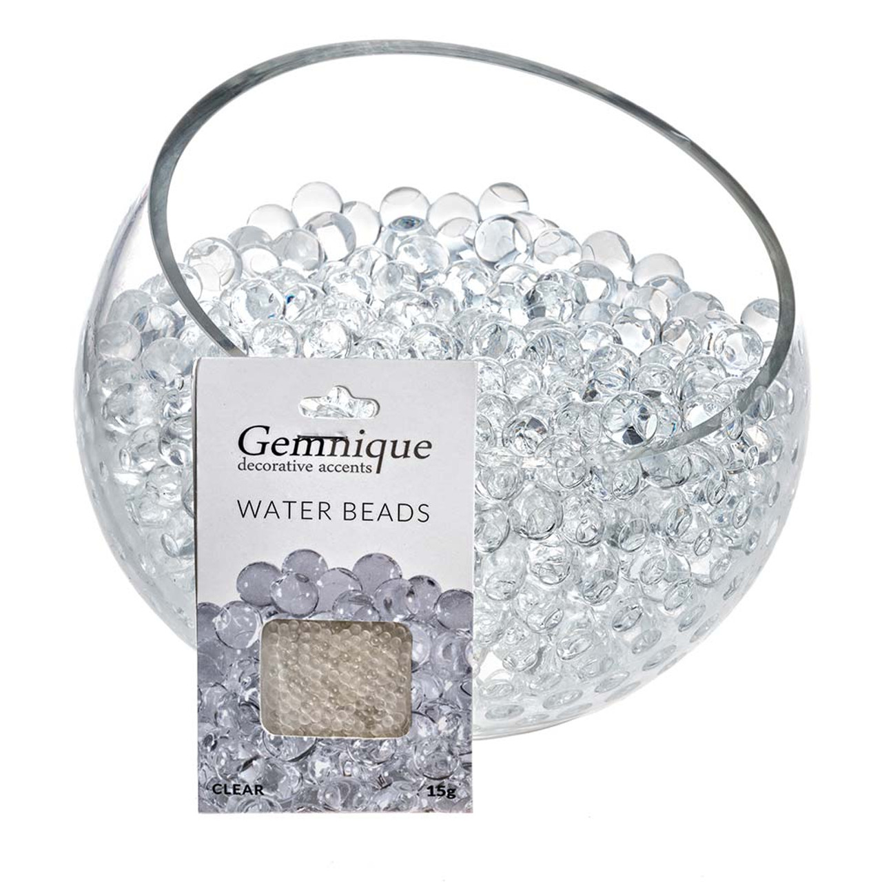 20000pcs/pack Clear Water Gel Bead for Vases, Transparent Water