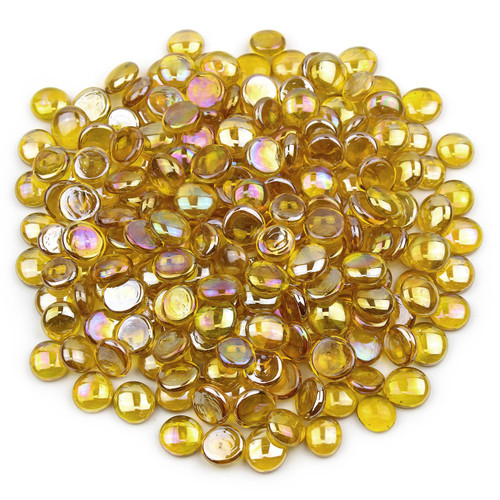 Glass Gems - Yellow Luster