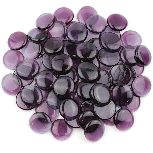 Large Glass Gems - Purple