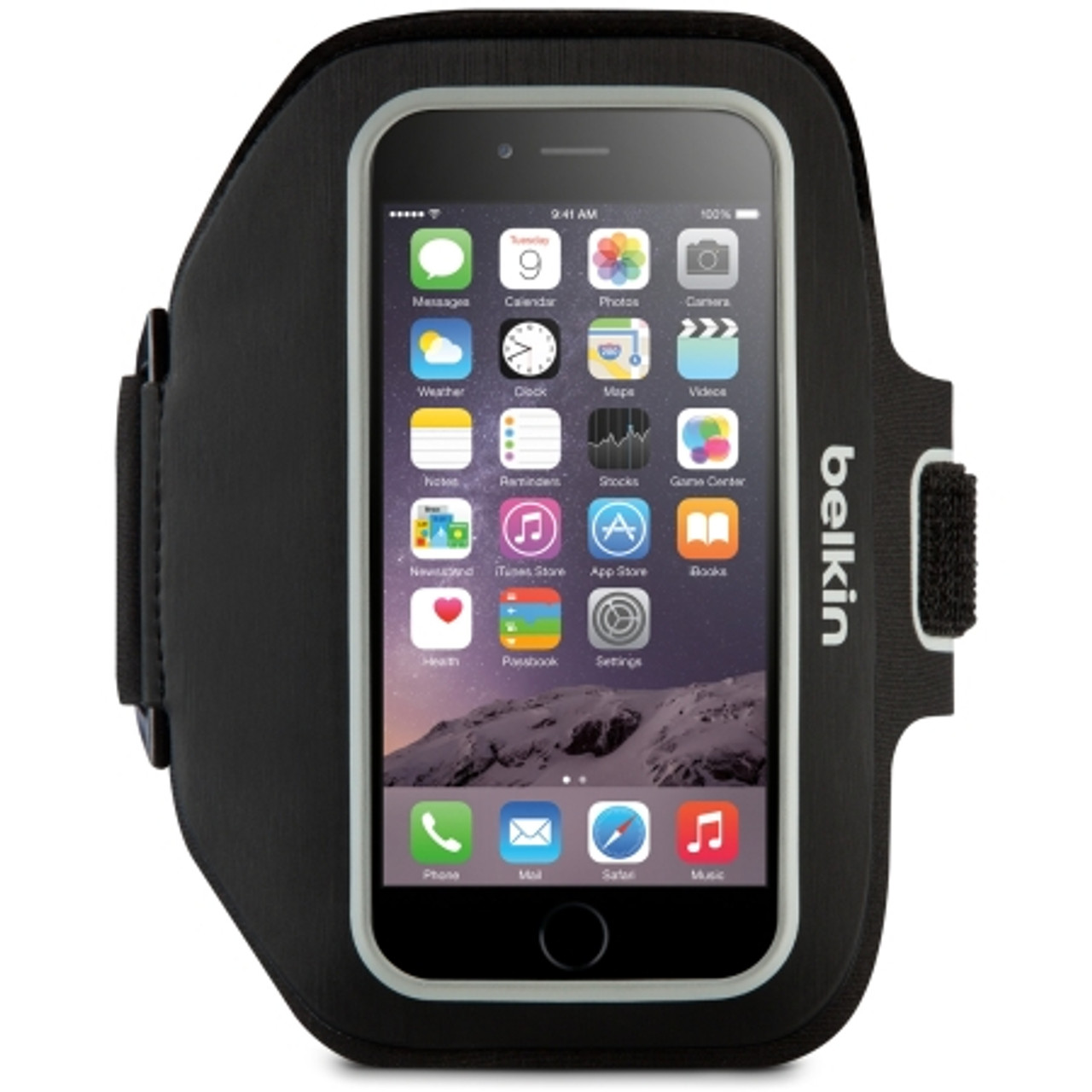 Belkin Sport-Fit Armband iPhone 6 Plus Blacktop/ WirelessUnits.com