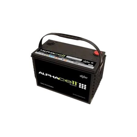 ALPHACELL 4.0HP, 12V, 114aH 20hrs, AGM Pure Lead Top Terminal Battery ...