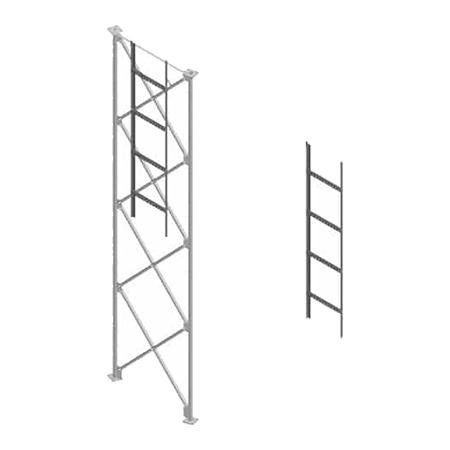 6 Rung Spacing SABRE 20' 6-HOLE WAVEGUIDE LADDER KIT 3' RUNG SPACING *DROP SHIP ONLY ...