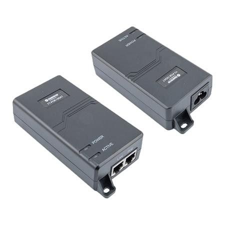 TRANSTECTOR Power Over Ethernet PoE++, Midspan Injector, Category 6a, 1 ...