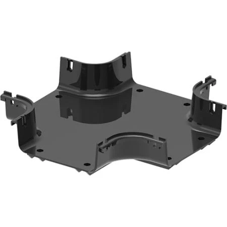 Double R Fiberguide COMMSCOPE FiberGuide Horizontal Cross, 2x6in, Black . - WirelessUnits.com