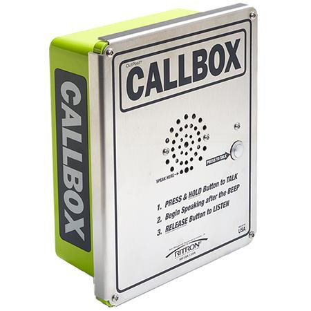 RITRON XT Series, HeavyDuty, 2WAY Radio Callbox, Push to Talk, UHF