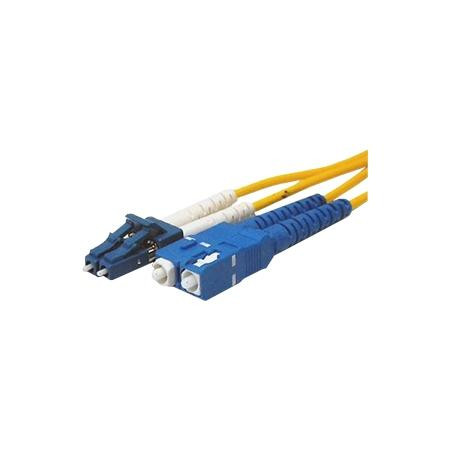 TII TECHNOLOGIES 3 meter duplex single-mode (OS2) riser patch cord with ...