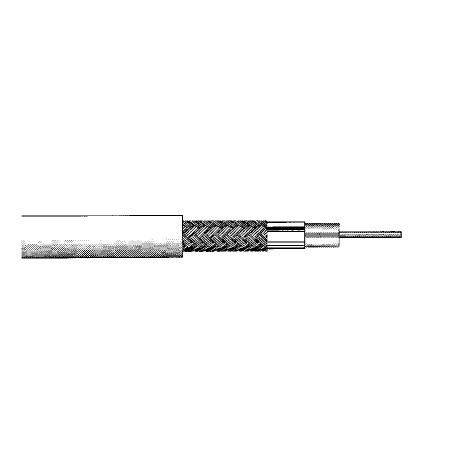 Laird Technologies RG58 Ultralink White Cable