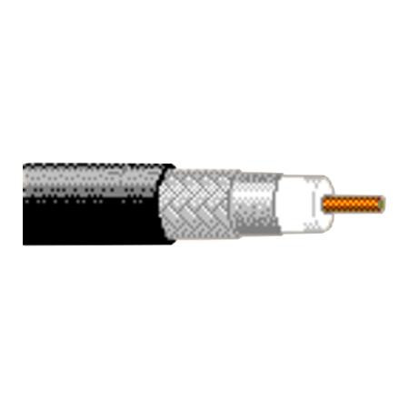 BELDEN CATV Video, RG6, 18 AWG BCCS, Foil + Braid, CM PVC Jacket,1000 ...