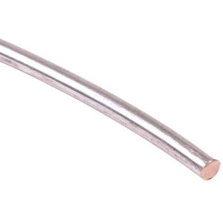 HARGER 2 AWG Solid Tinned bare copper ground wire. Sold per foot