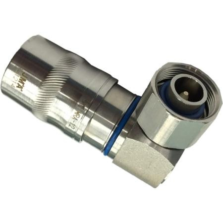 JMA WIRELESS Mini DIN Right Angle Connector for 1/2