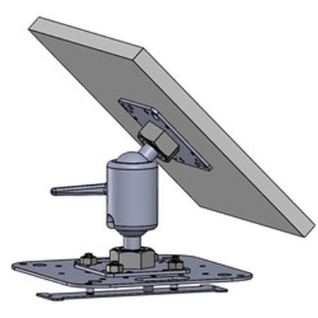 Used to secure TBar Mounted AP's to Vaulted Ceilings & Corners. Can