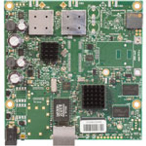 RouterBOARD 911G with 720MHz Atheros CPU, 128MB RAM, 1x Gigabit LAN, Built-in 5GHz 802.11ac 2x2 Dual Chain Wireless Radio, 2x MMCX connectors, RouterOS L3