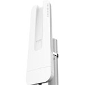 OmniTIK 5 ac with 720MHz CPU, 128MB RAM, 5GHz High Gain Dual Chain 802.11n/ac Radio, 2x 7.5 dBi Integrated Omni Antennas, 5x GLAN (4 with PoE-OUT), PoE, PSU, pole mount, RouterOS L4, US version