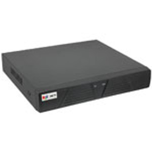 9-Channel 1-Bay Mini Standalone NVR with 8-port PoE connectors, Recording Throughput 36 Mbps, Remote Access, Video Export, 9-Channel Playback, 9-channel Free license, Built-in DHCP Server, DC 48V