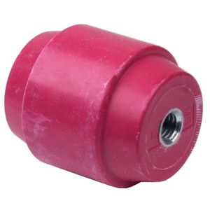 HARGER Standoff Insulator.2.5" long by 2.5" diameter.3/8-16 thread size. Made of fiberglass. Used to insulate ground bar from mounting brackets.
