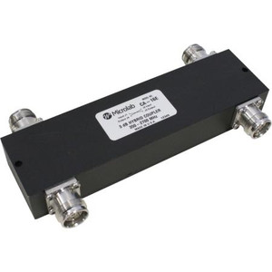 MICROLAB 350-2700 MHz Ultra Wideband Low PIM Wireless Hybrid Coupler with 4.3-10 Female Connector .