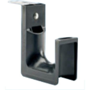 PANDUIT J-Hook ceiling mount bracket with one 3/16" (M5), one 1/4" (M6), and one 3/8" (M10) mounting holes. Supports up to 30 pounds.