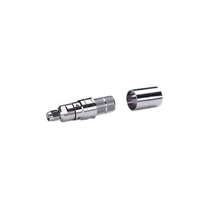 TIMES Male EZ for LMR-600 SMA Male Connector Plug, Male Pin 50Ohm Free Hanging (In-Line) Push On .