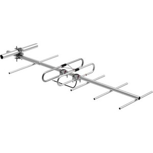 COMPROD VHF YAGI ANTENNA 6 ELEMENTS WIDE BAND 138-174MHZ .