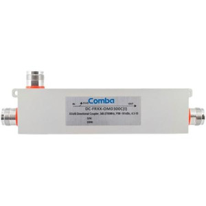 COMBA 340-2700 MHz 8dB directional coupler. 300 watts. -161dBc PIM rated. For indoor and outdoor use 4.3-10 Female terminations.