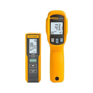 FLUKE Laser Distance Measurer and Infared thermometer combo kit .